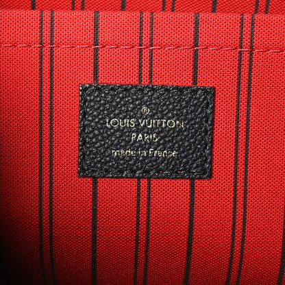 Louis Vuitton Empreinte Montaigne MM Marine Rouge 6 of 9