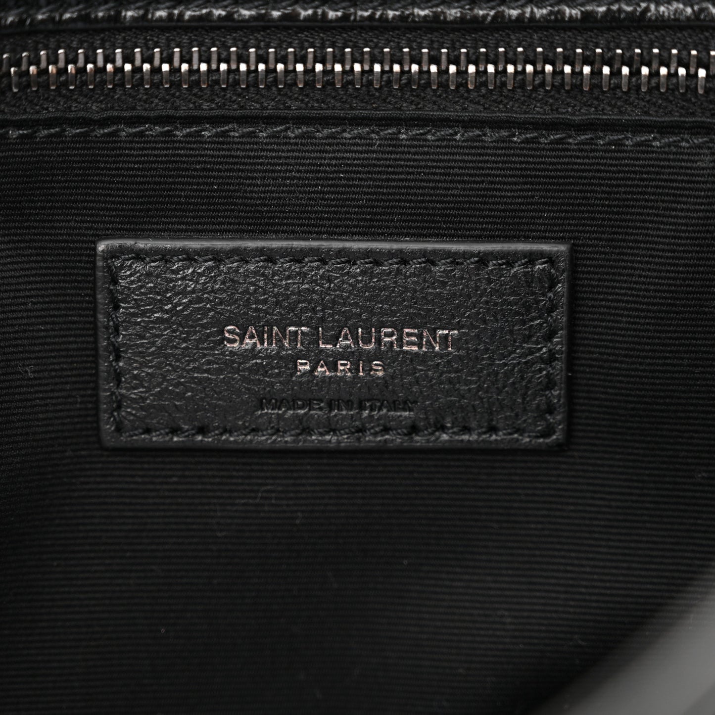 Crinkled Calfskin Matelasse Monogram Large Niki Chain Satchel Black