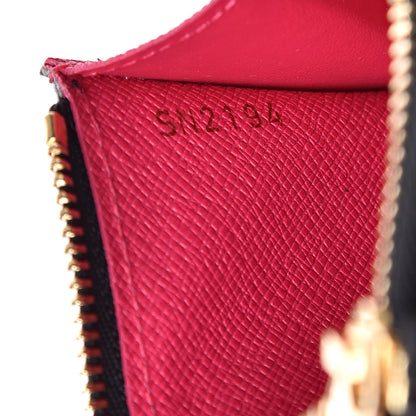 Louis Vuitton Monogram Multicolor Key Pouch Black Grenade 7 of 8
