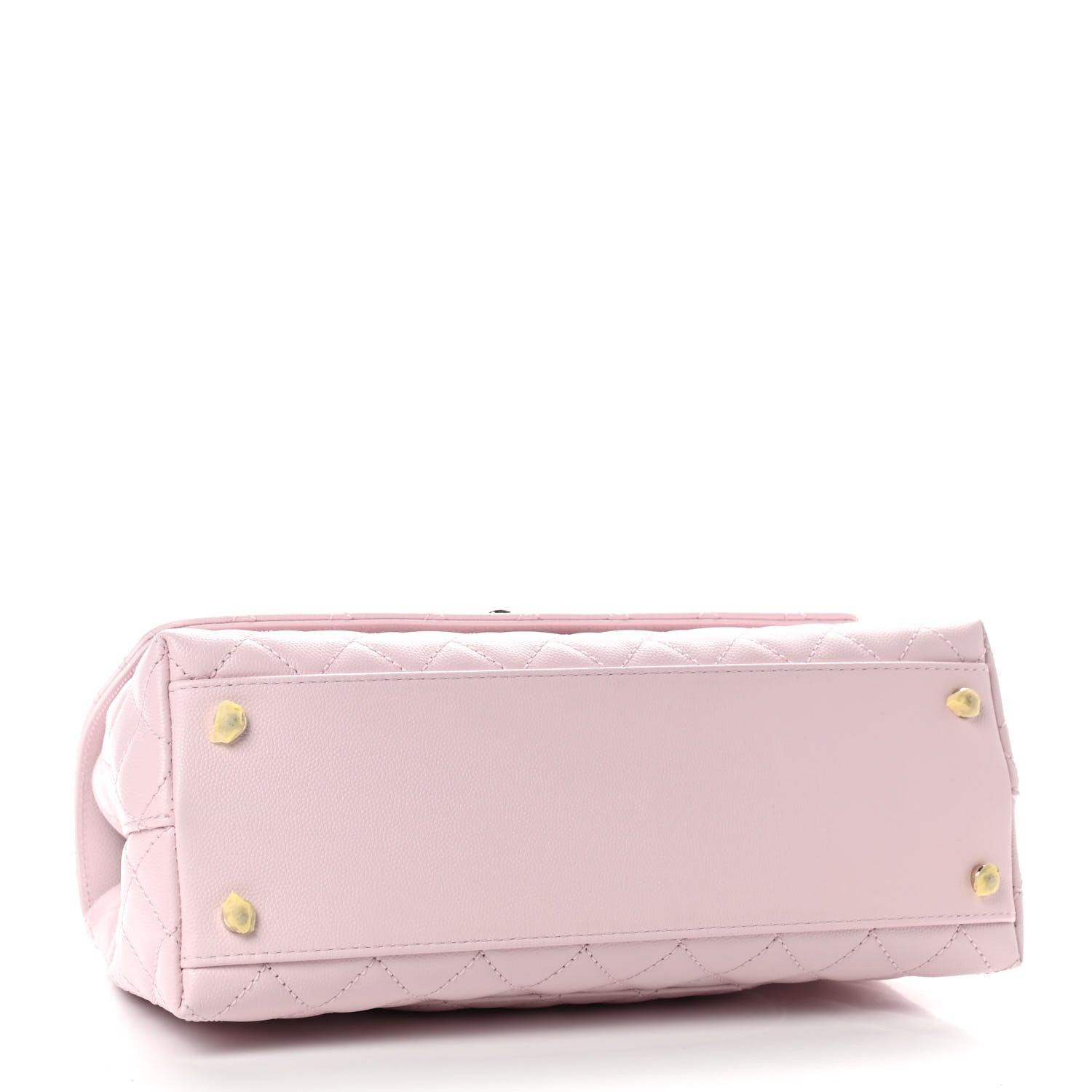 Chanel Caviar Quilted Small Coco Handle Flap Light Pink 4 of 9