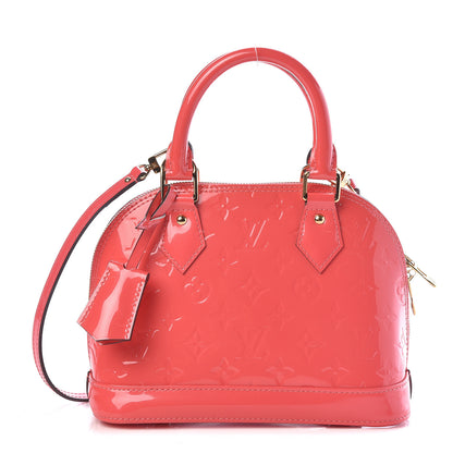 Louis Vuitton Vernis Alma BB Rose Litchi 1 of 9