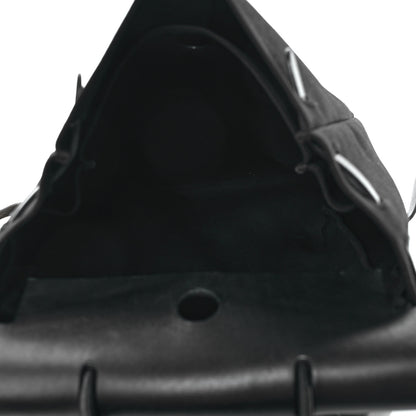 Hermes Toile Vache Calfskin Herbag 30 PM Backpack Black 5 of 11