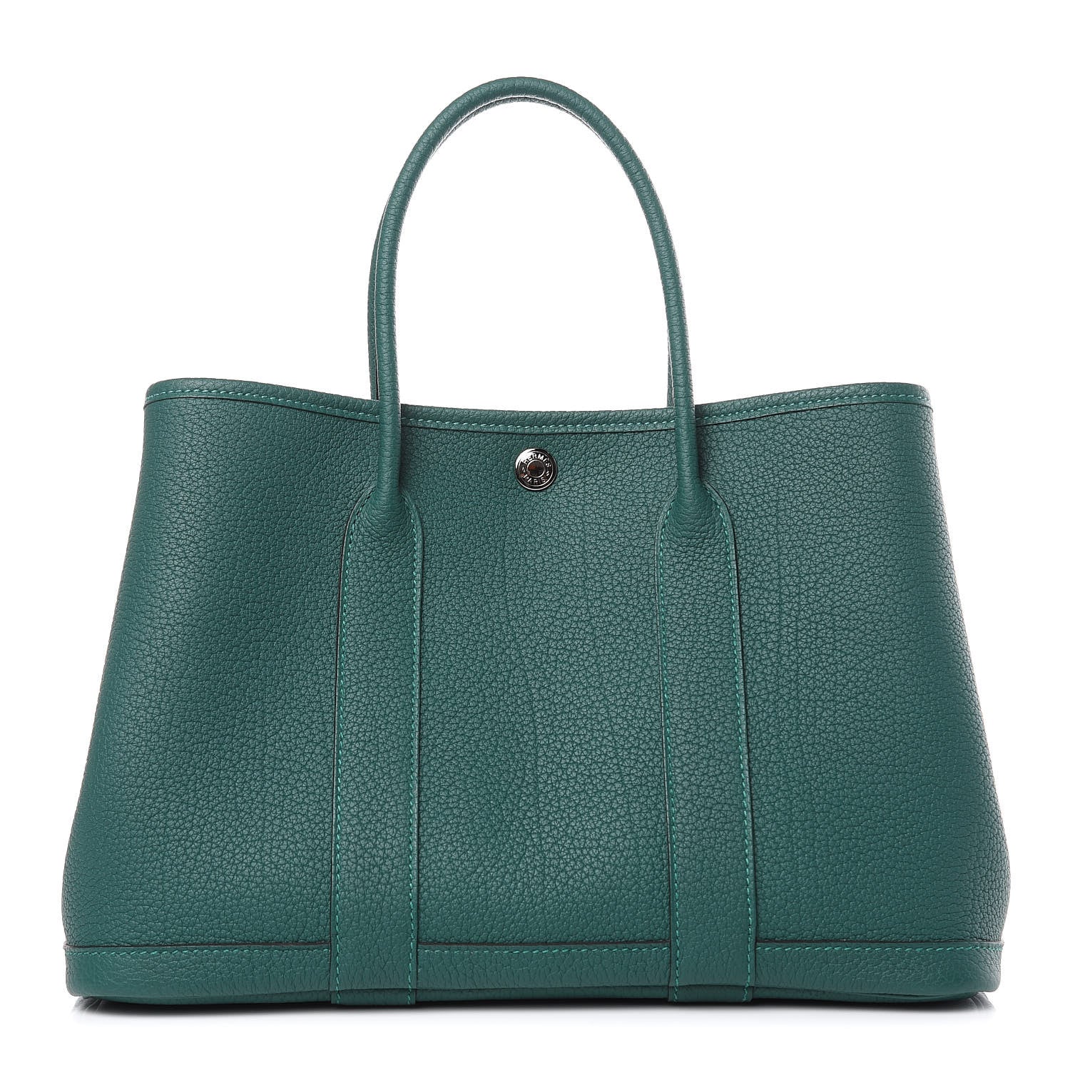 Hermes Negonda Garden Party Tote 30 TPM Malachite 1 of 10