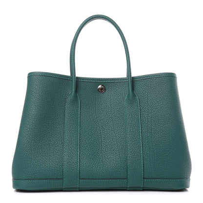 Hermes Negonda Garden Party Tote 30 TPM Malachite 1 of 10