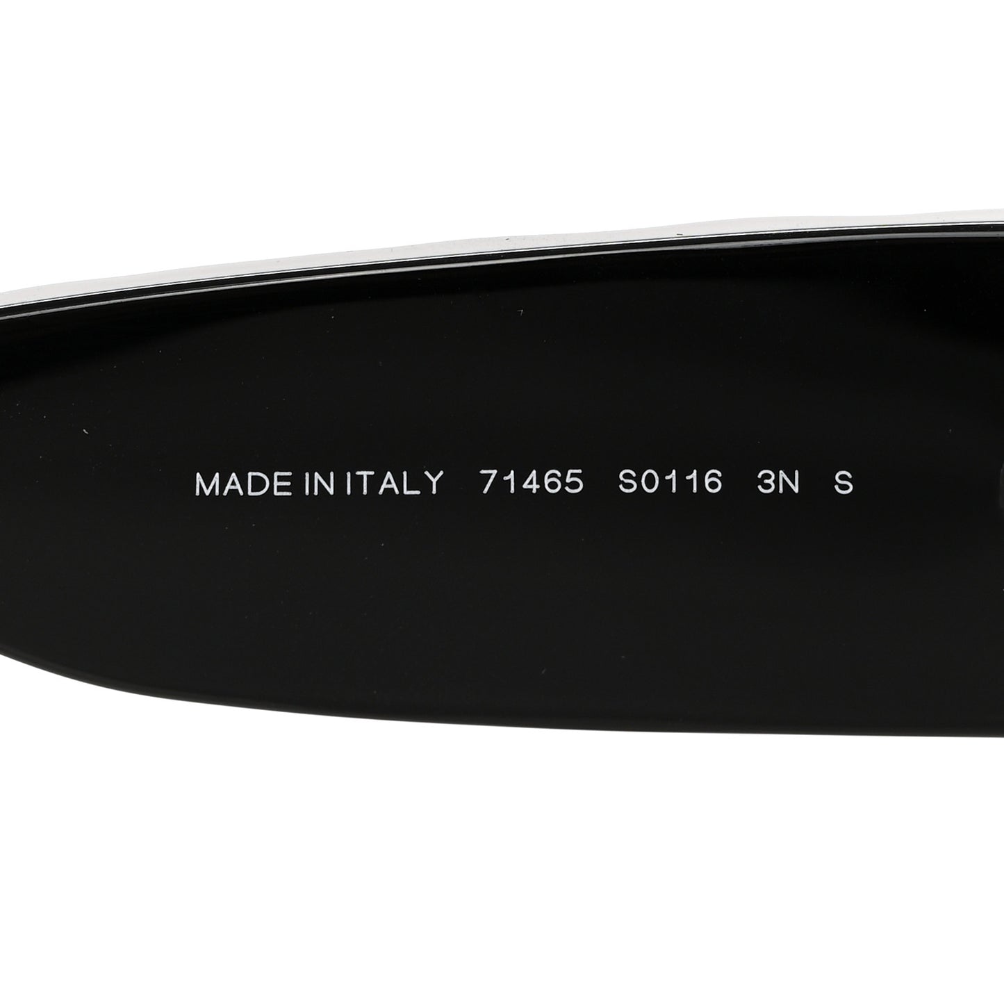 Acetate Quilted CC Pilot Sunglasses 71465 Black