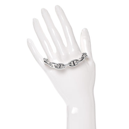 Hermes Sterling Silver Chaine d'Ancre Bracelet TGM 15 2 of 3