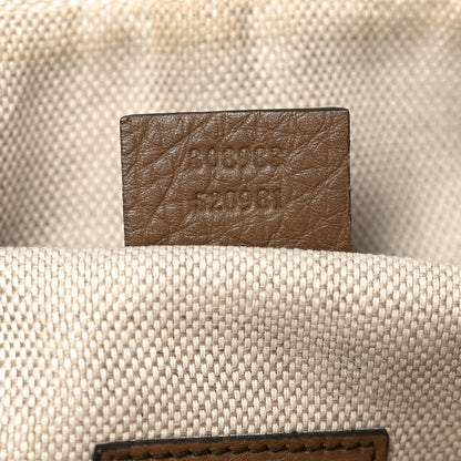 Gucci Snakeskin Small Soho Bowler Brown 6 of 10