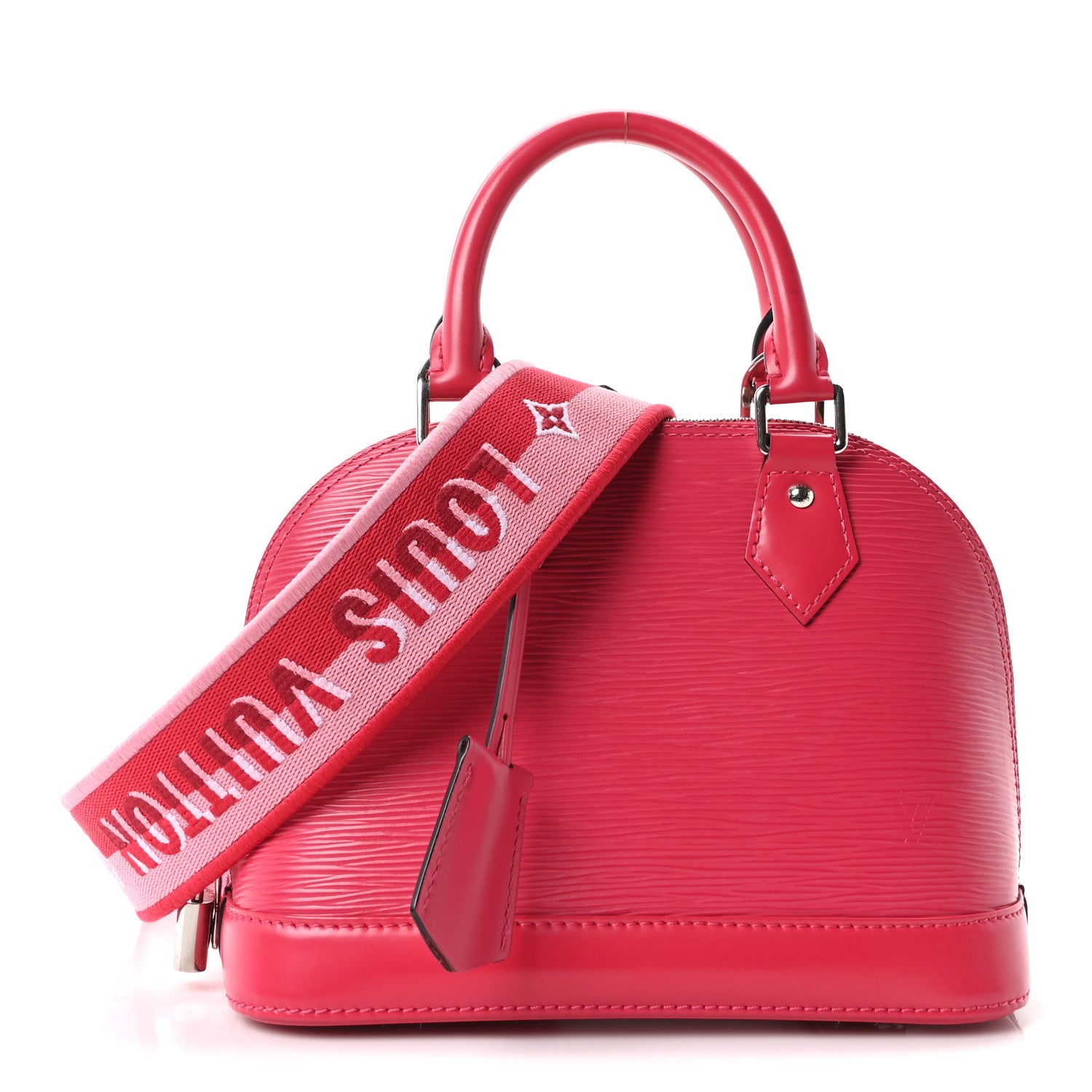 Louis Vuitton Epi Jacquard Alma BB Rose Pondicherry 1 of 10