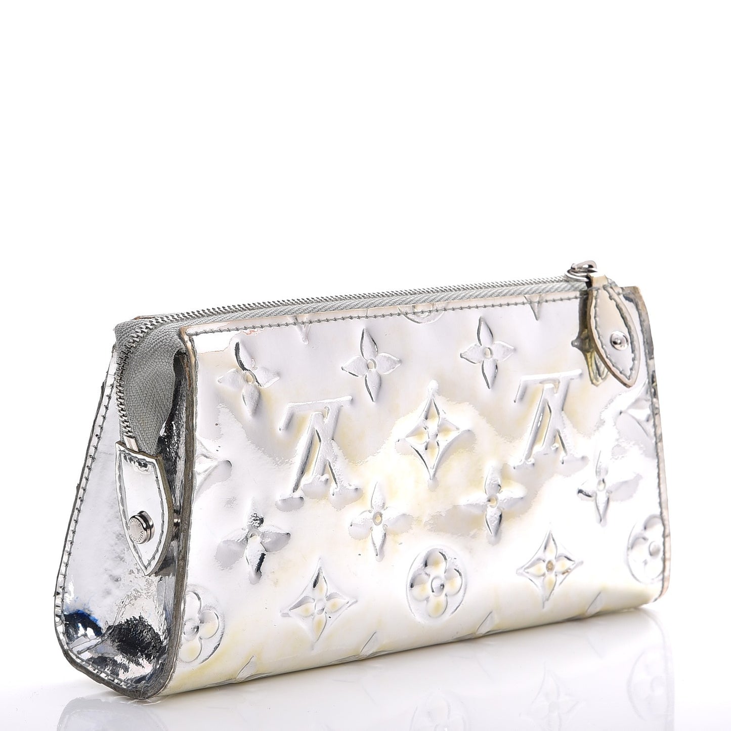 Monogram Miroir Trousse Cosmetic Bag Silver