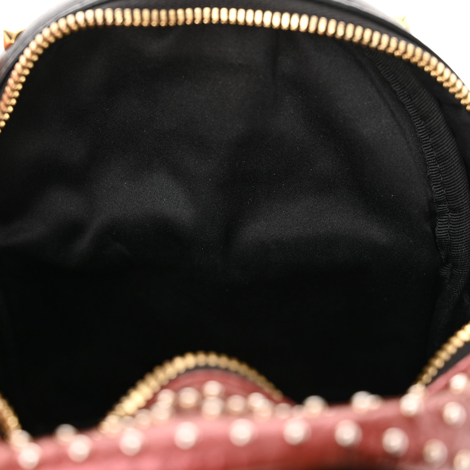 MCM Metallic Visetos Studded X-Mini Bebe Boo Backpack Scooter 10 of 10