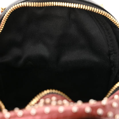 MCM Metallic Visetos Studded X-Mini Bebe Boo Backpack Scooter 10 of 10