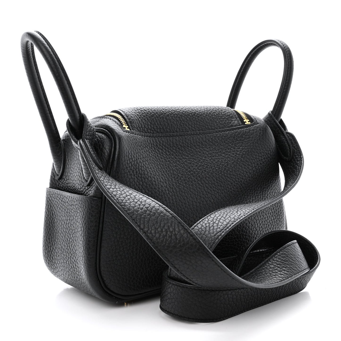 Taurillon Clemence Mini Lindy 20 Black