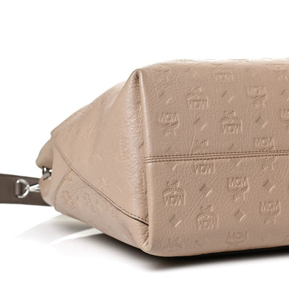 MCM Calfskin Ottomar Large Klara Hobo New Beige 10 of 11