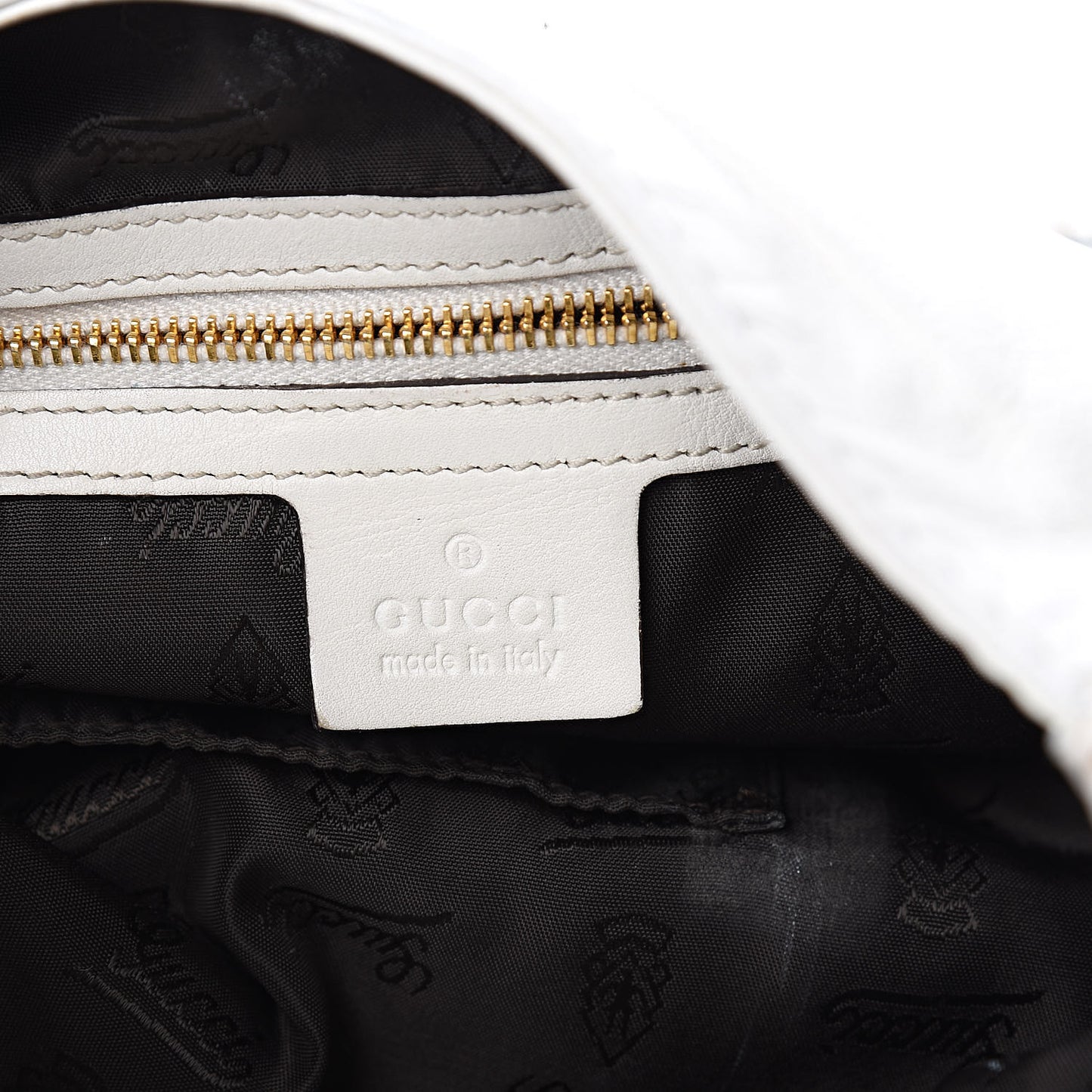 Calfskin Large New Jackie Hobo White