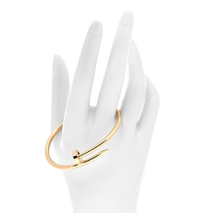 Cartier 18K Yellow Gold Juste Un Clou Bracelet 17 2 of 5