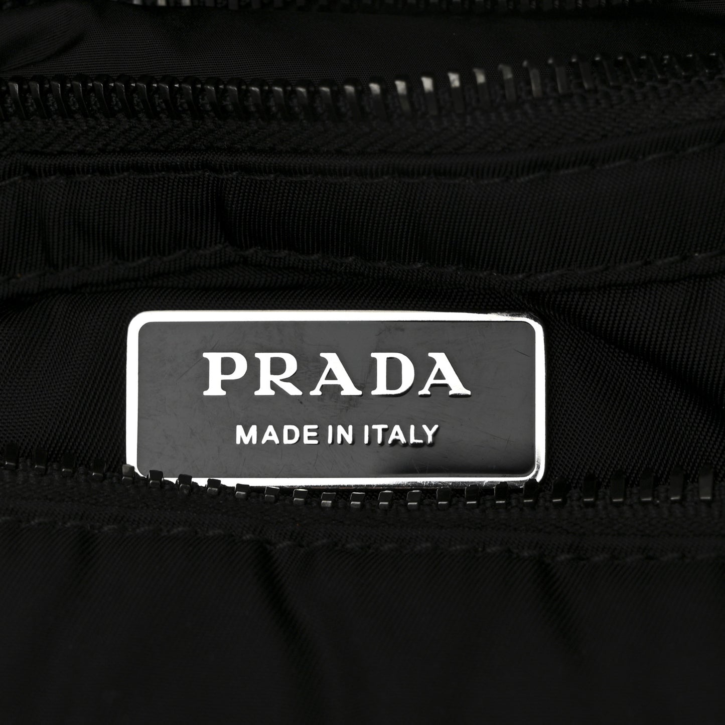 Tessuto Nylon Soft Padded Small Shopping Tote Black