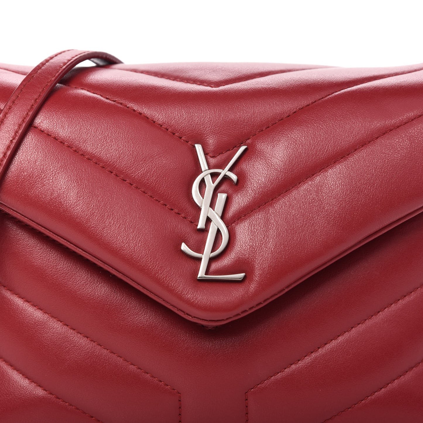 Calfskin Y Quilted Monogram Toy Loulou Crossbody Bag New Lipstick