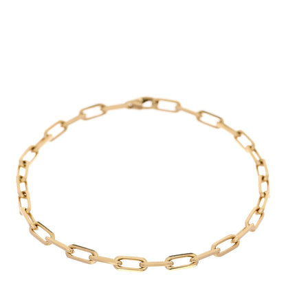 Cartier 18K Yellow Gold Small Santos de Cartier Link Chain Bracelet 1 of 5