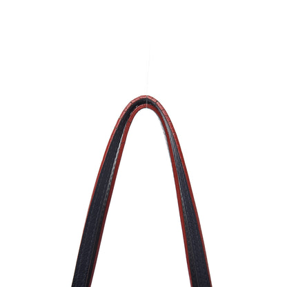 Louis Vuitton Calfskin Braided Lockme Cabas Marine Rouge 12 of 13