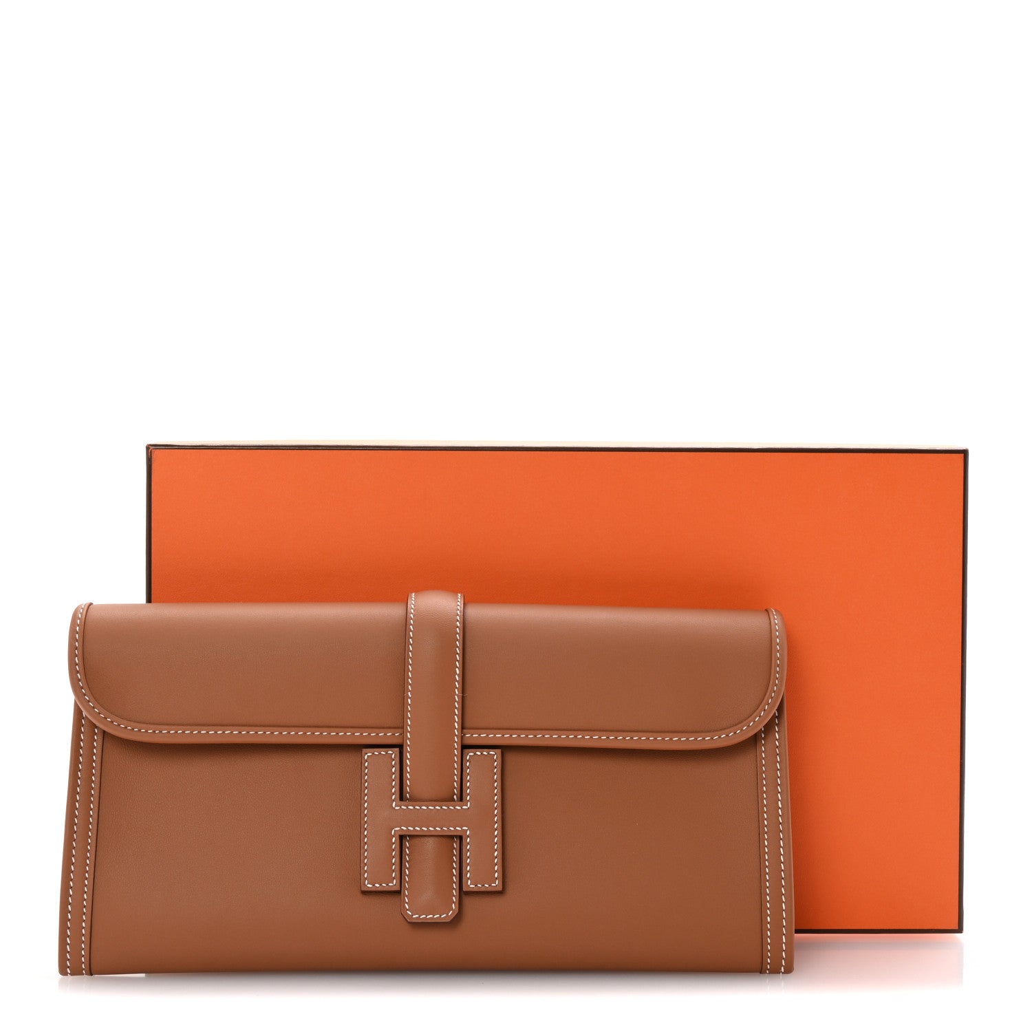 Hermes Swift Jige Elan 29 Clutch Gold 8 of 8
