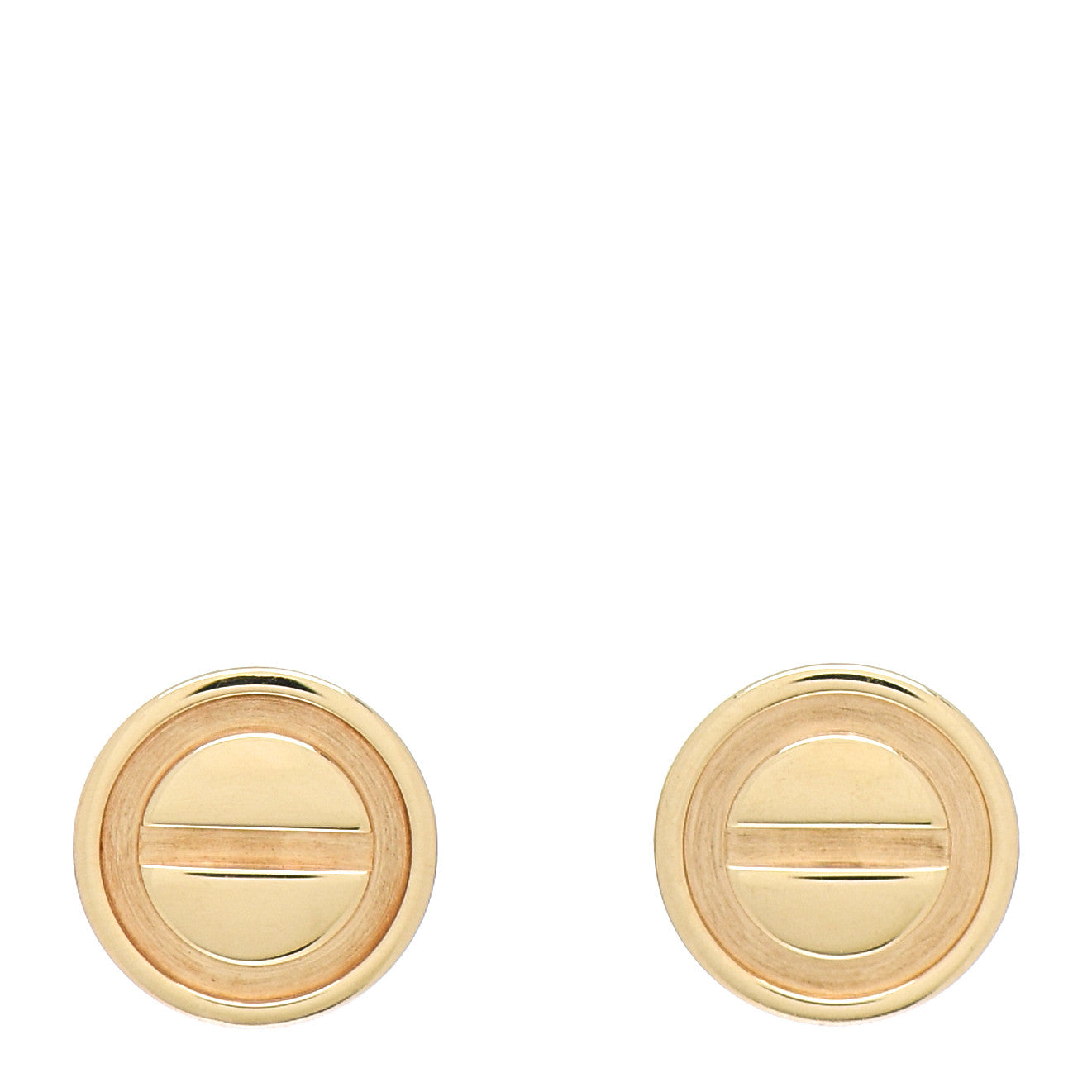 18K Yellow Gold LOVE Earrings