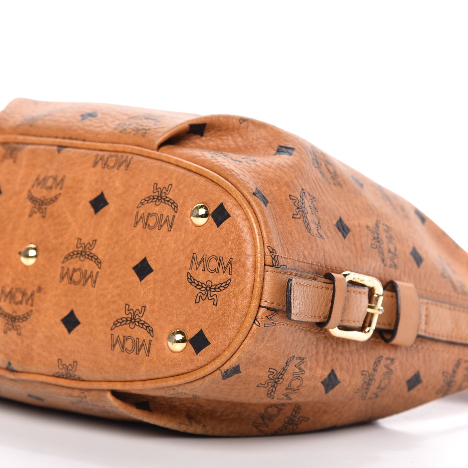 MCM Visetos Hobo Cognac 7 of 14
