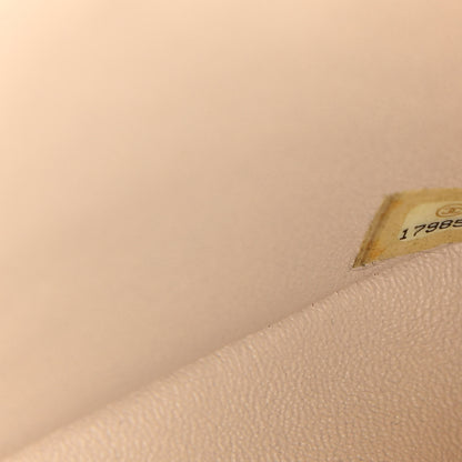 Chanel Iridescent Caviar Quilted Mini Rectangular Flap Light Beige 7 of 12