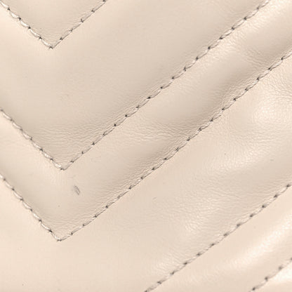 Gucci Calfskin Matelasse Mini GG Marmont 2.0 Bucket Bag White 14 of 16