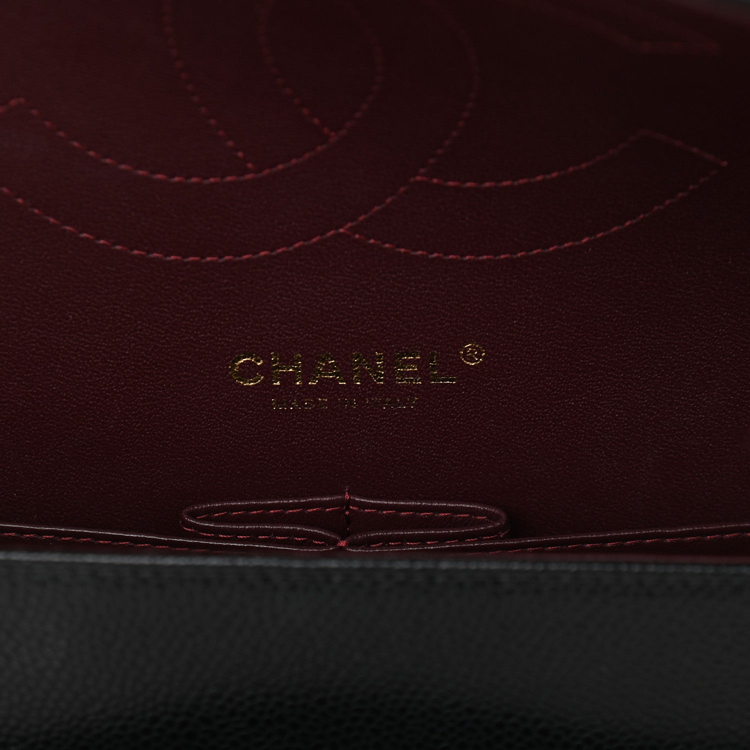 Chanel Caviar Quilted Jumbo Double Flap Black 6 of 9