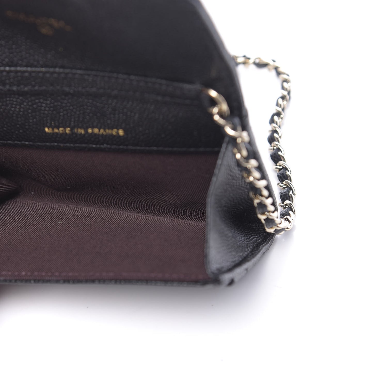Caviar Quilted Belt Bag Black