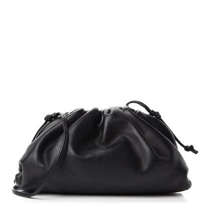 Bottega Veneta Butter Calfskin The Mini Pouch Black 1 of 11