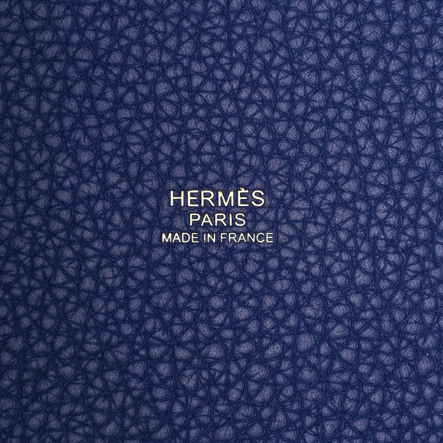 Hermes Taurillon Clemence Picotin Lock 18 PM Bleu Saphir 6 of 11