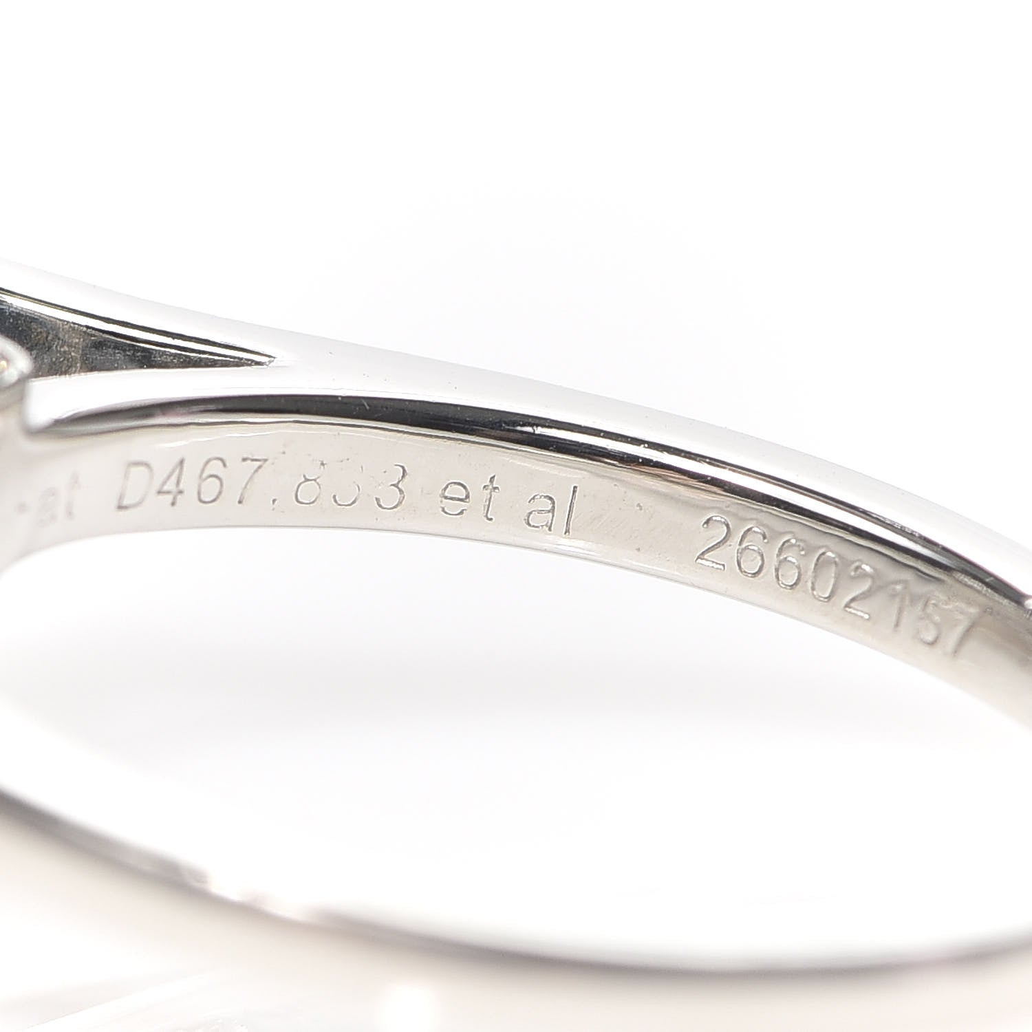 Tiffany Platinum Diamond Aquamarine Legacy Ring 50 5.5 5 of 7