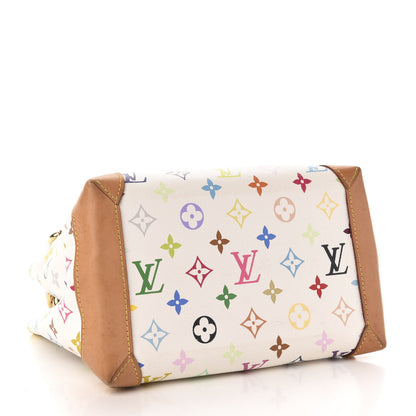 Louis Vuitton Monogram Multicolor Audra White 4 of 13