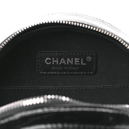 Chanel Patent Round As Earth Evening Bag Black 6 of 10