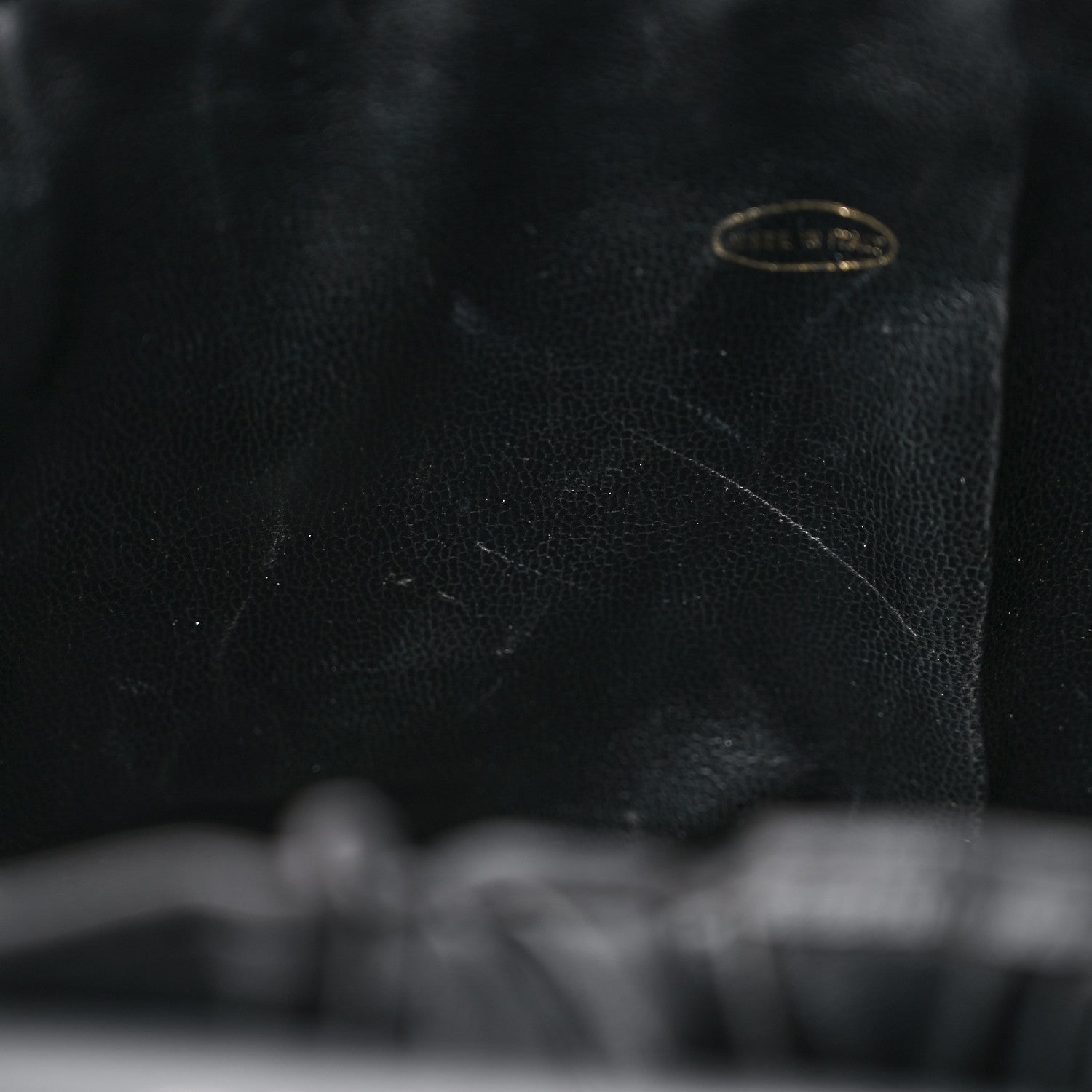 Chanel Lambskin Vanity Cosmetic Bag Black 13 of 15