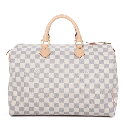 Louis Vuitton Damier Azur Speedy 35 1 of 10