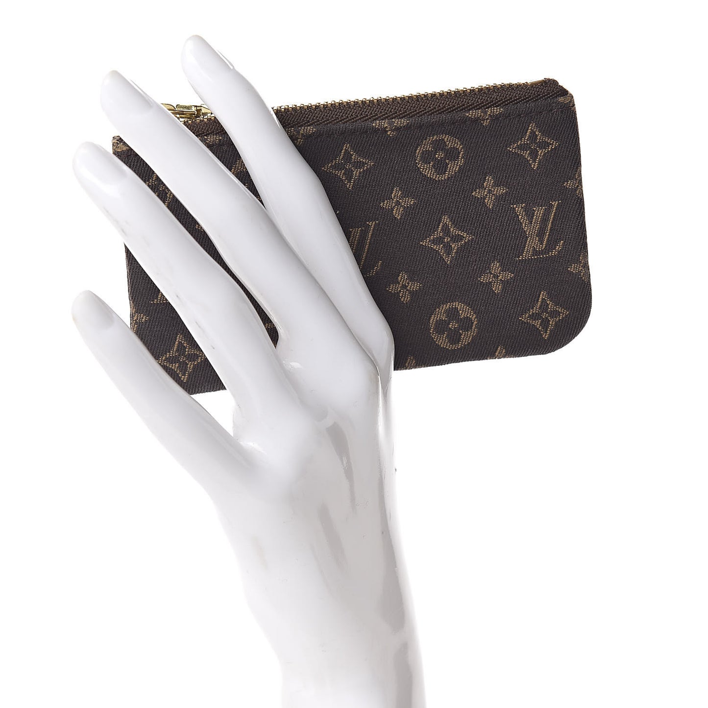 Idylle Key Pouch Fusain