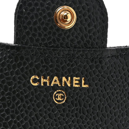Chanel Caviar Quilted Compact Flap Wallet Black 7 of 11