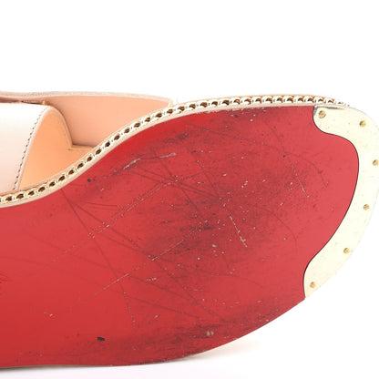 Christian Louboutin Calfskin Costa Nada Fringefront Sandals 40.5 Pink 10 of 11