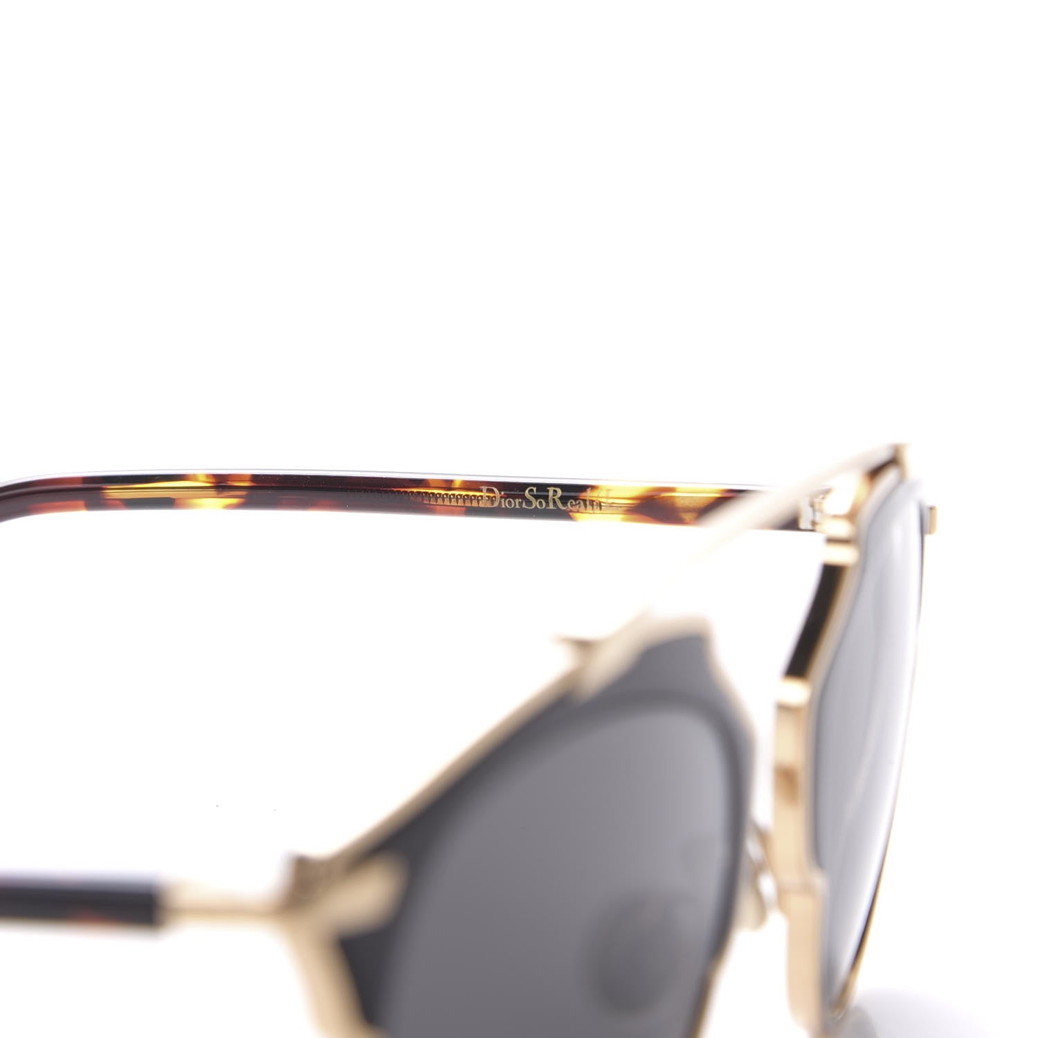 Christian Dior Metal Lambskin So Real Sunglasses Black 6 of 7