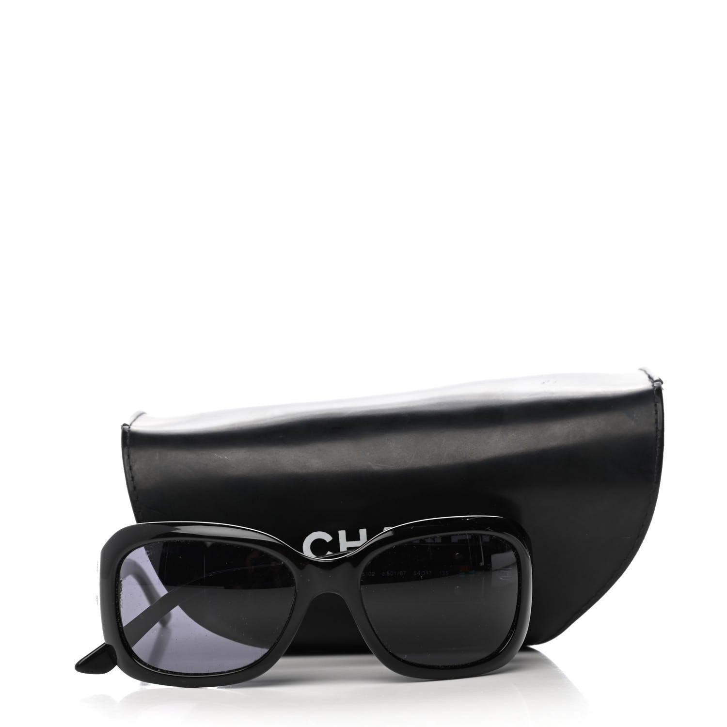 Chanel CC Sunglasses 5102 Black 8 of 8