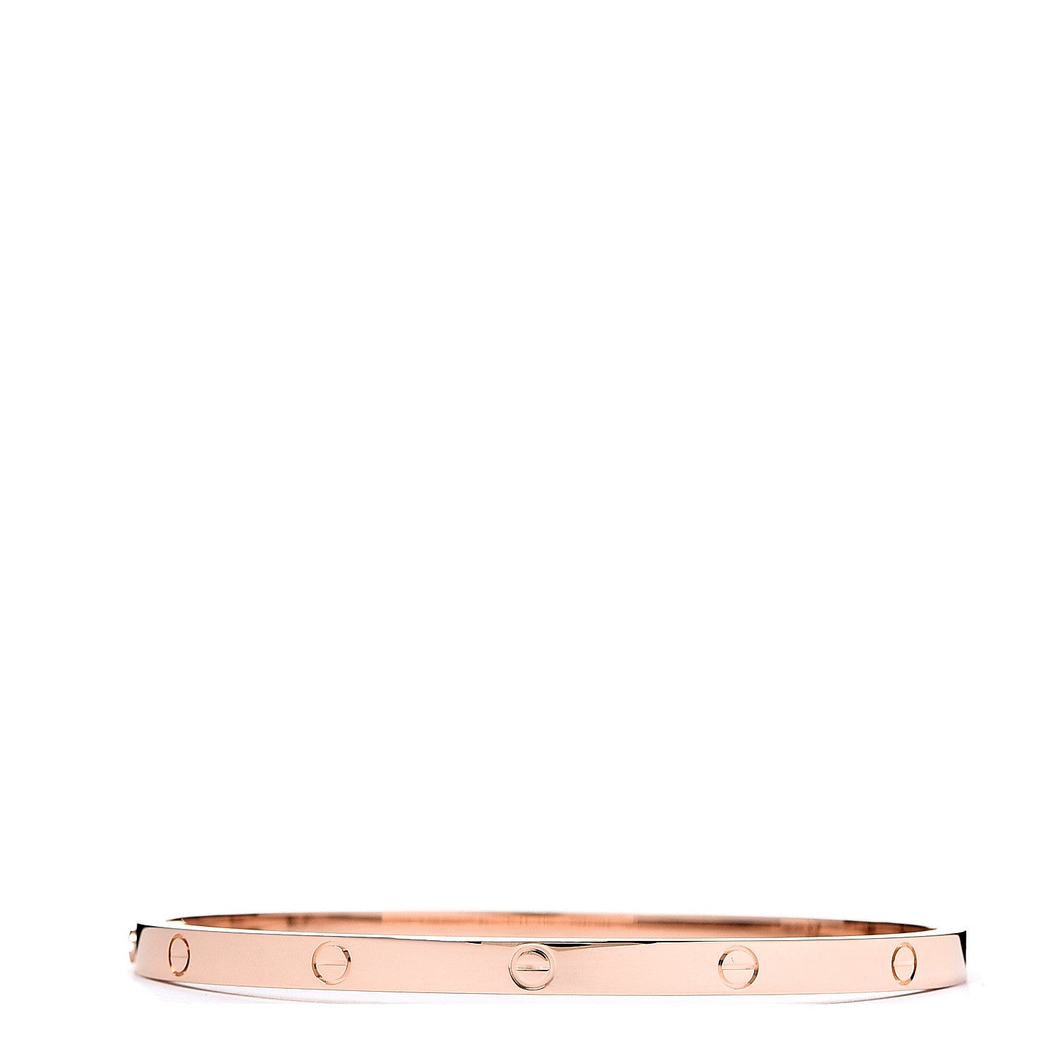 Cartier 18K Pink Gold Small LOVE Bracelet 16 2 of 5