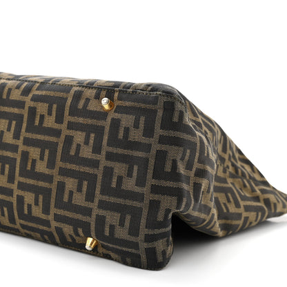 Fendi Zucca Top Handle Tote Tobacco 9 of 16
