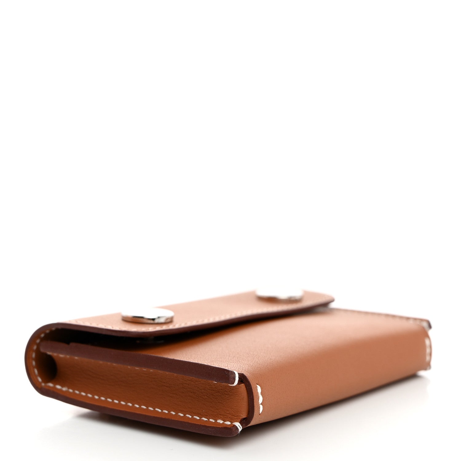 Hermes Swift Hermesnap Card Holder Gold 4 of 8