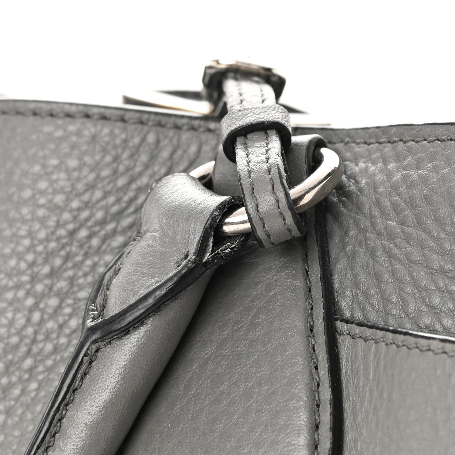 Prada Vitello Daino Side Pocket Tote Marmo 15 of 18