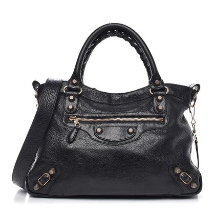 Balenciaga Agneau Giant 12 Rose Gold Hardware Town Black 1 of 12