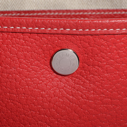 Hermes Vache Country Garden Party 36 MM Rouge Casaque 3 of 14