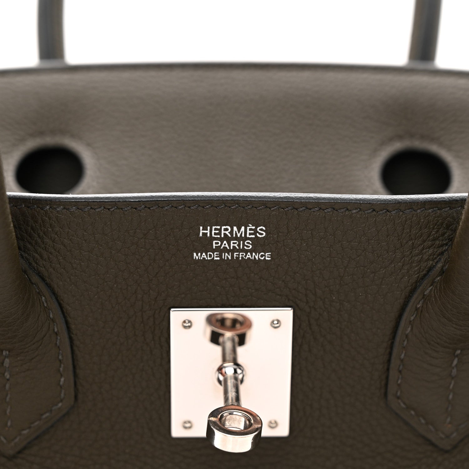Hermes Togo Birkin 30 Vert De Gris 6 of 11