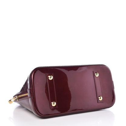Louis Vuitton Vernis Alma PM Rouge Fauviste 4 of 12